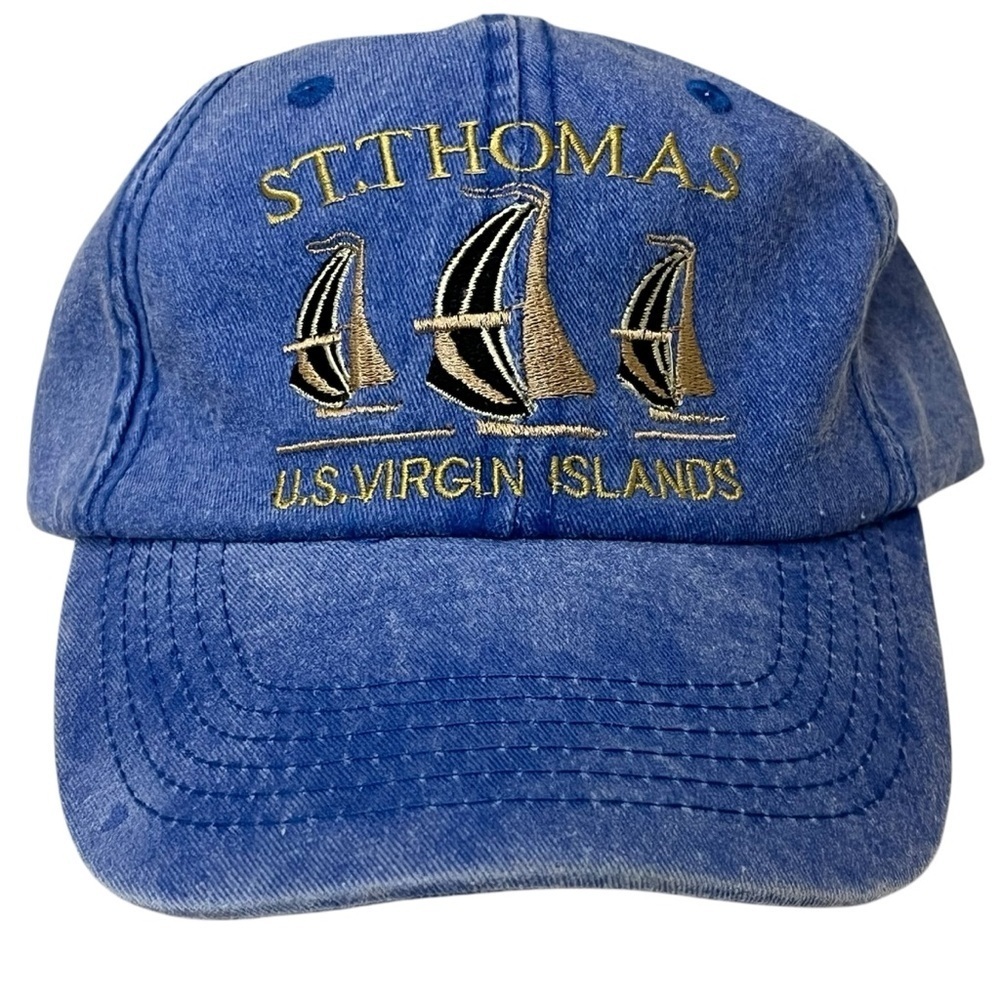 Blue St. Thomas U.S. Virgin Islands Cap